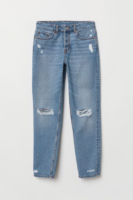 Boyfriend Low Ripped Jeans | H&M (US + CA)