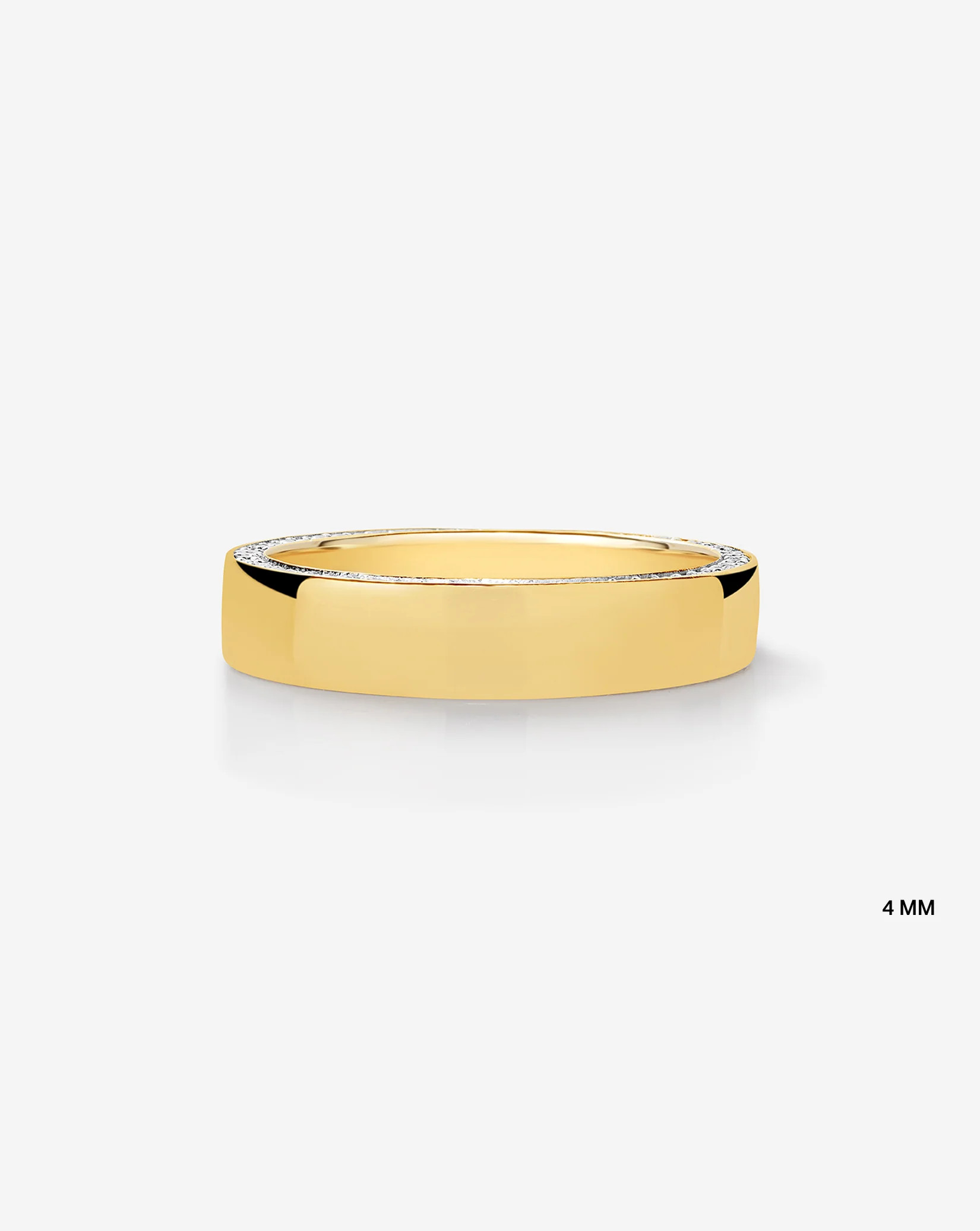 Brilliant Pavé Cigar Band | Ring Concierge