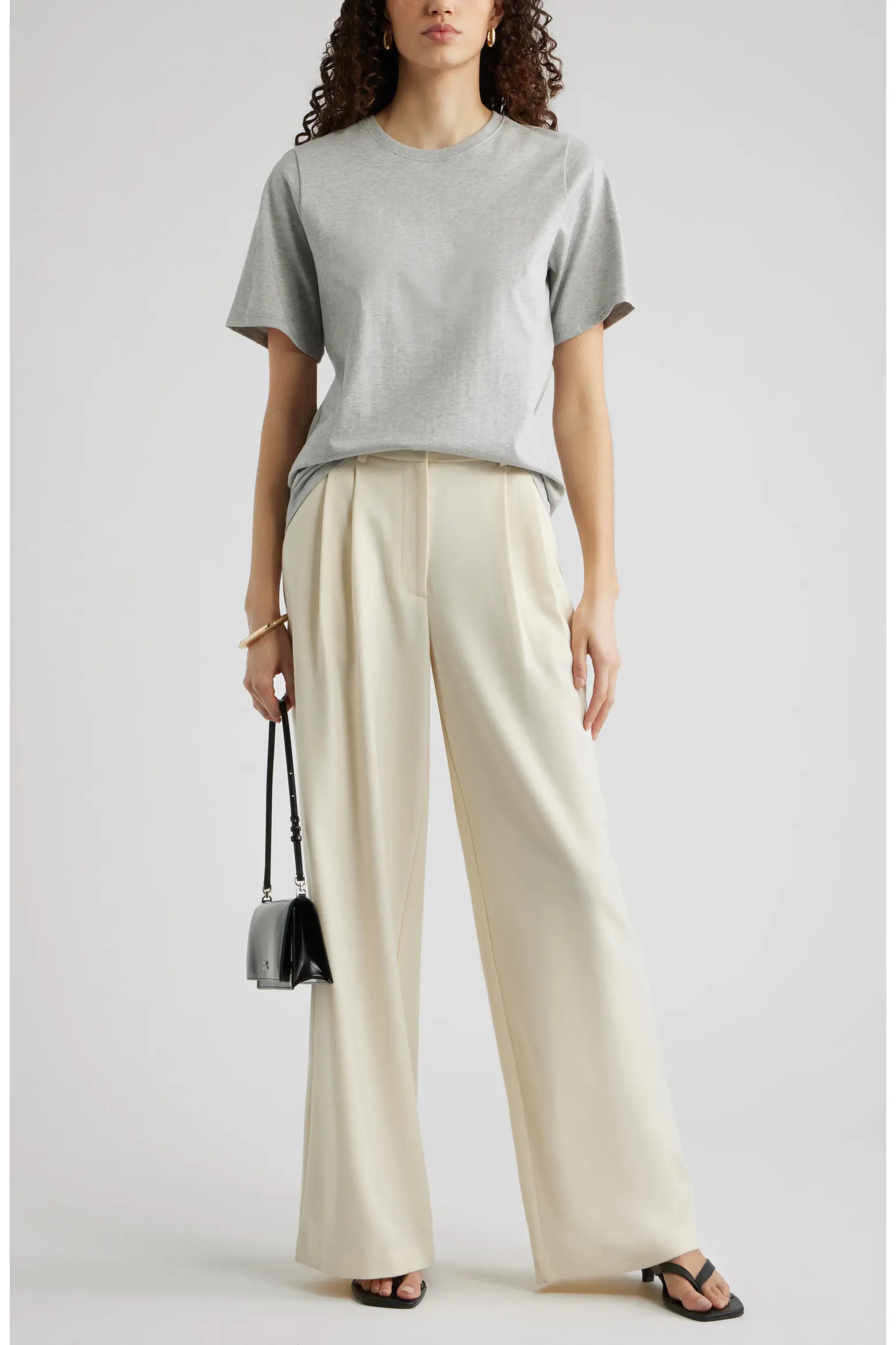 Relaxed Fit Pima Cotton Crewneck T-Shirt (Women) | Nordstrom | Nordstrom