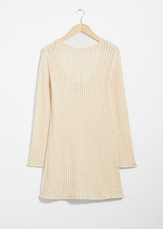 Rib-Knit Mini Dress | & Other Stories UK