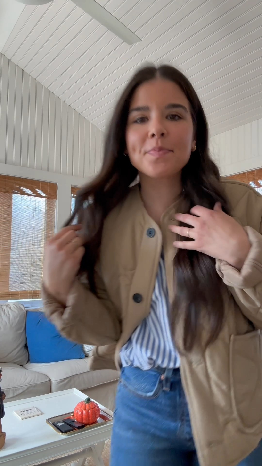 Perfect spring outfit. Give me all the button downs 

#LTKFindsUnder100 #LTKShoeCrush #LTKFindsUnder50