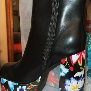 Platform Round Toe Short Boot | Poshmark