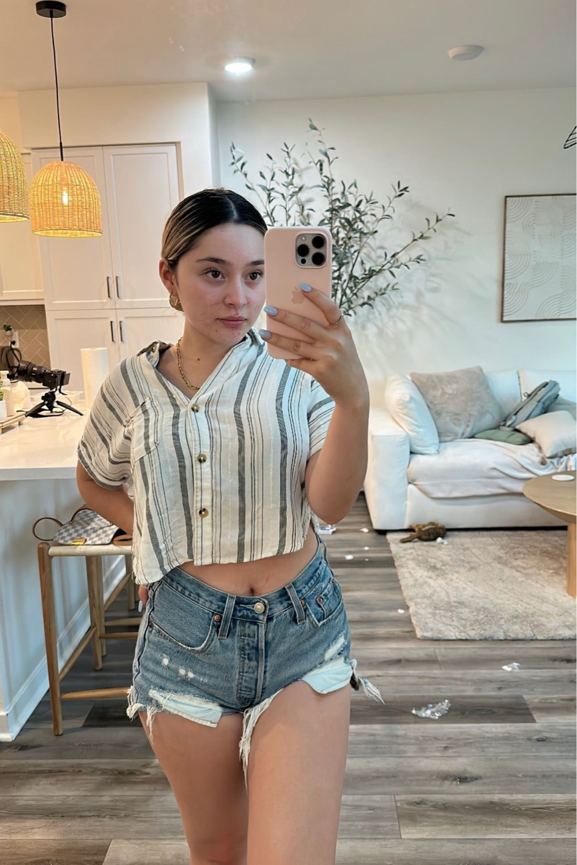 Shirt is Aeropostale and shorts are Levi 

#LTKSeasonal #LTKBacktoSchool #LTKFind