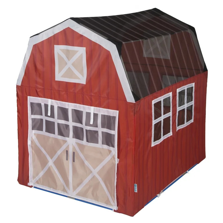 Pacific Play Tents Barnyard Playhouse Tent Red Polyester | Walmart (US)