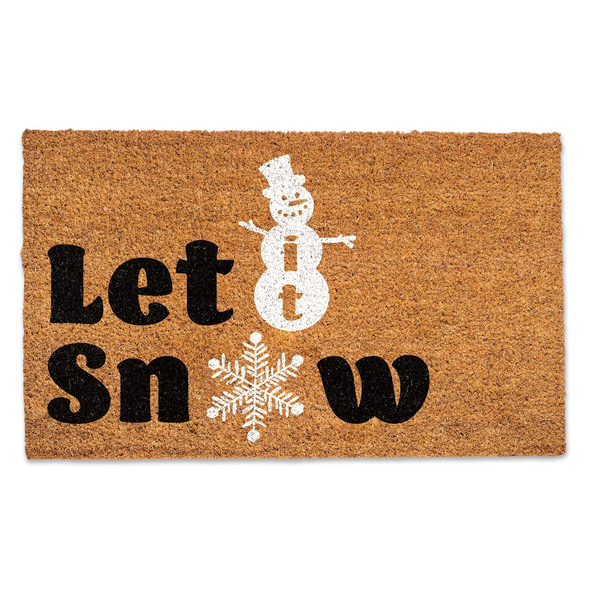 Creative Products Let it Snow Snowman 30 x 18 Door Mat | Target