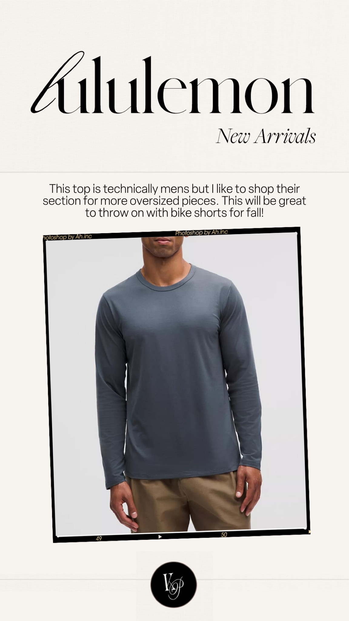 This top is technically mens but I like to shop their section for more oversized pieces. This will be great to throw on with bike shorts for fall! #kathleenpost #lululemon #workoutwear

#LTKFitness #LTKActive #LTKStyleTip