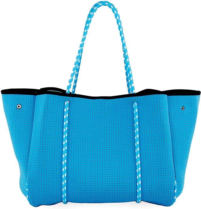 POPUPS Large Neoprene Tote Bag - Lightweight and Water-Resistant Neoprene Bag | Amazon (US)