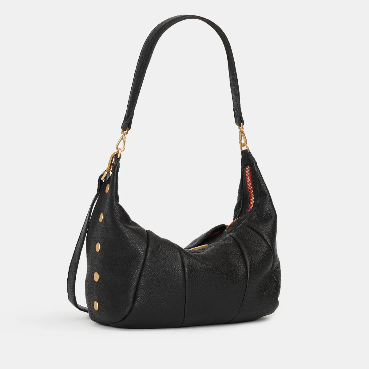 Morgan-Black Croissant Bag with Slouchy Touch | Hammitt | Hammitt (US)