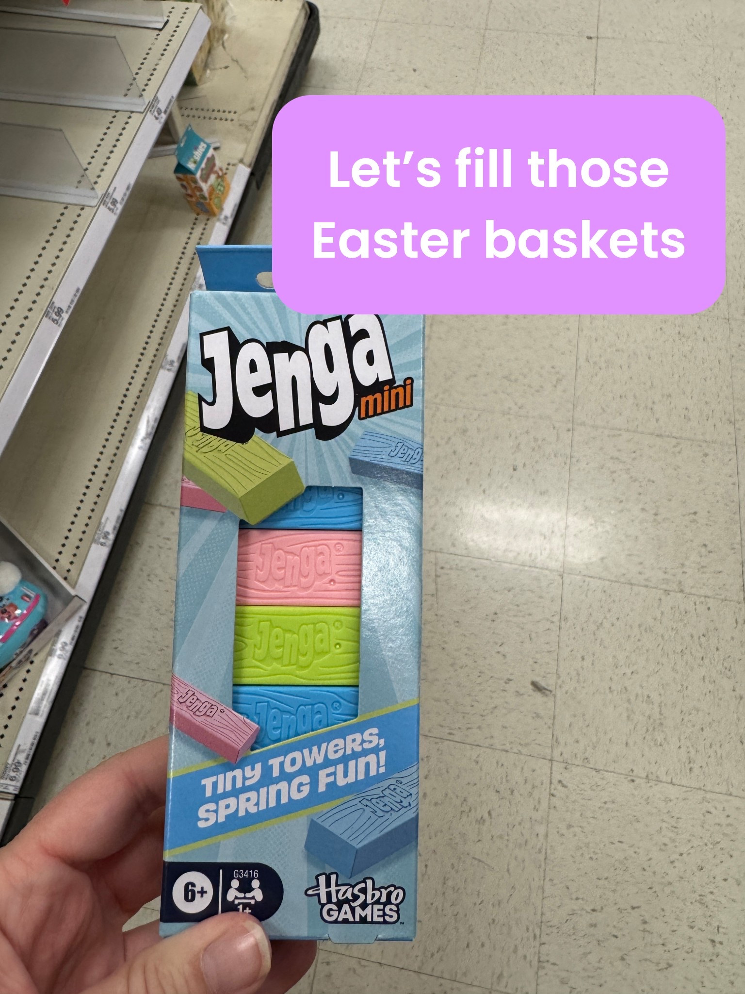 Mini Jenga with these fun spring colors would be a fun item to add to Easter baskets this year

#LTKmomlife #LTKSeasonal #LTKKids