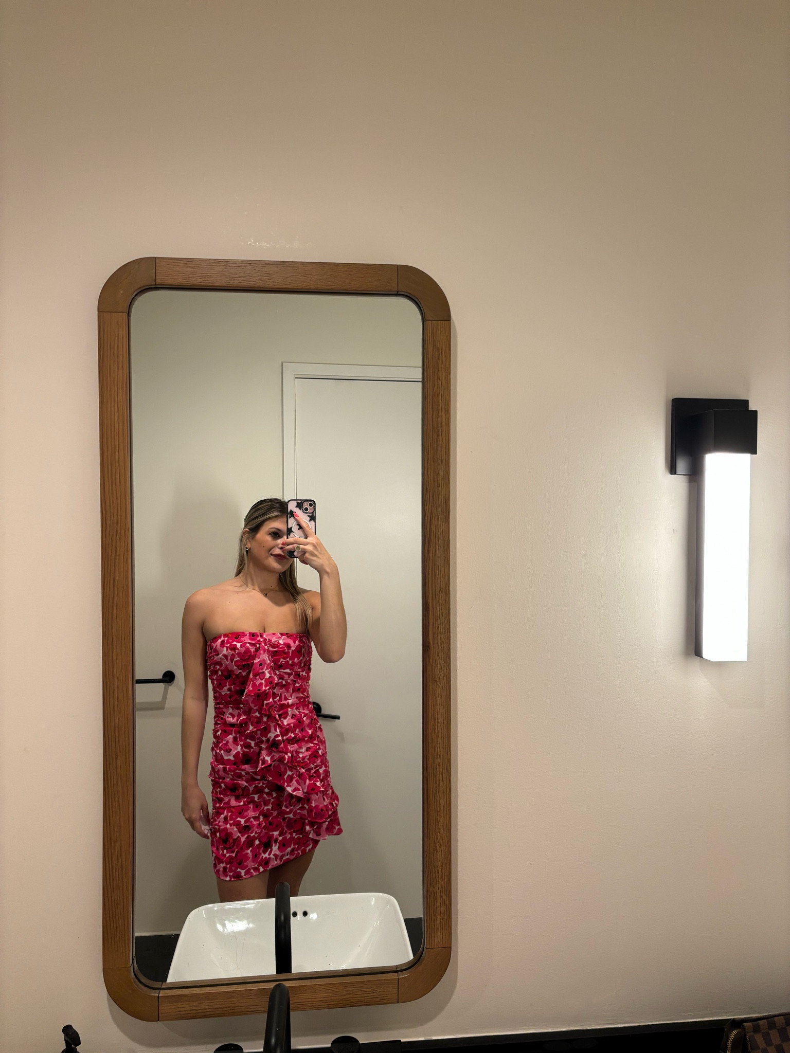 Cutie lil pink MORE TO COME dress from revolve! Floral and comes in blue! Love the ruched back as well

#LTKwedding #LTKparties #LTKSeasonal