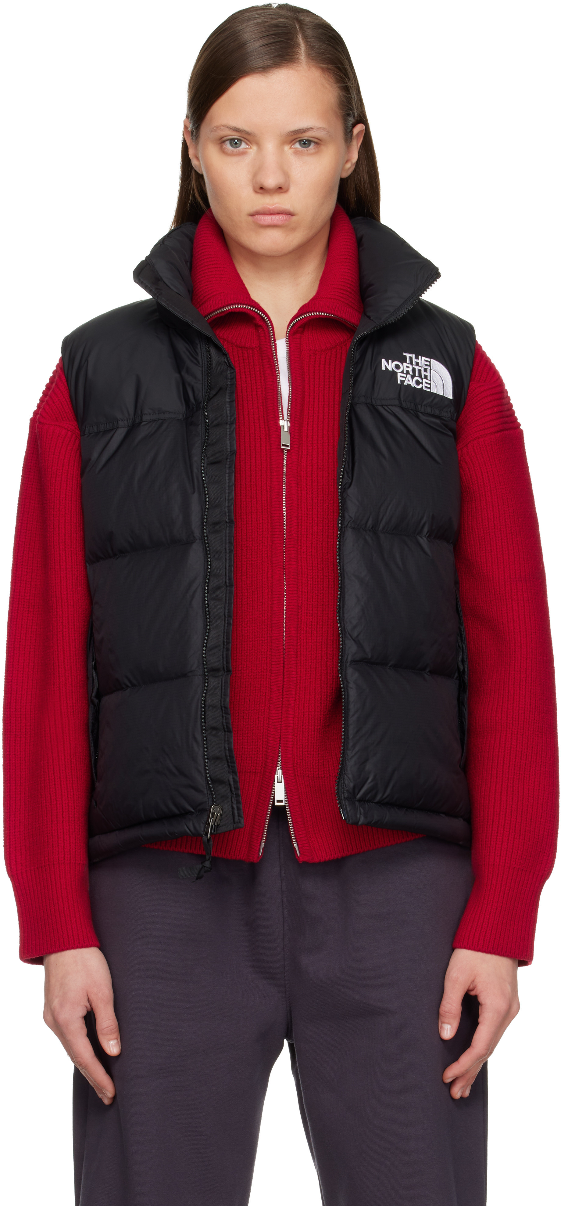 The North Face Black 1996 Retro Nuptse Down Vest | SSENSE