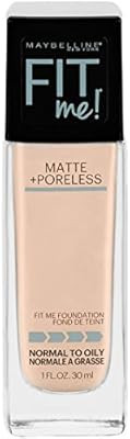 Maybelline Fit Me Matte + Poreless Liquid Foundation Makeup, Natural Ivory, 1 fl. oz. Oil-Free Fo... | Amazon (US)