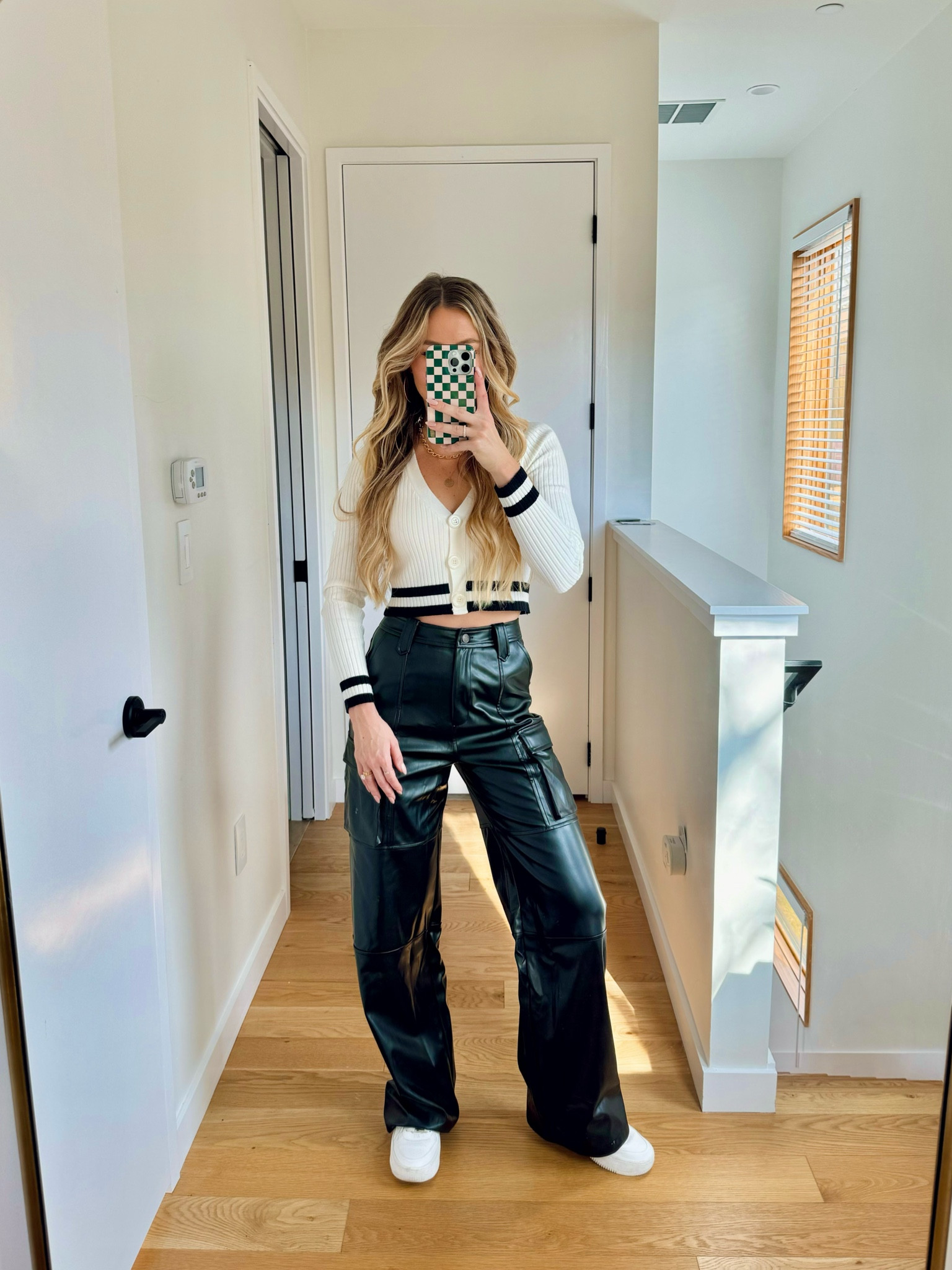 I’ve been searching far and wide for a pair of wide leg faux leather pants and finally found ones I love for under $100

#LTKfindsunder100