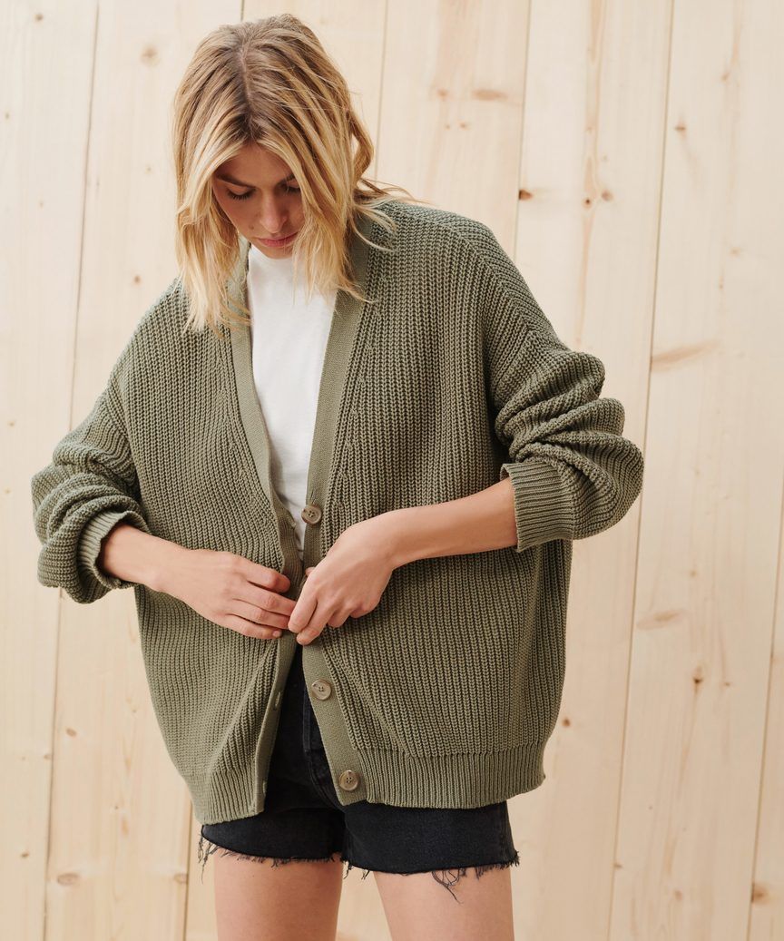 Cotton Cocoon Cardigan | Jenni Kayne