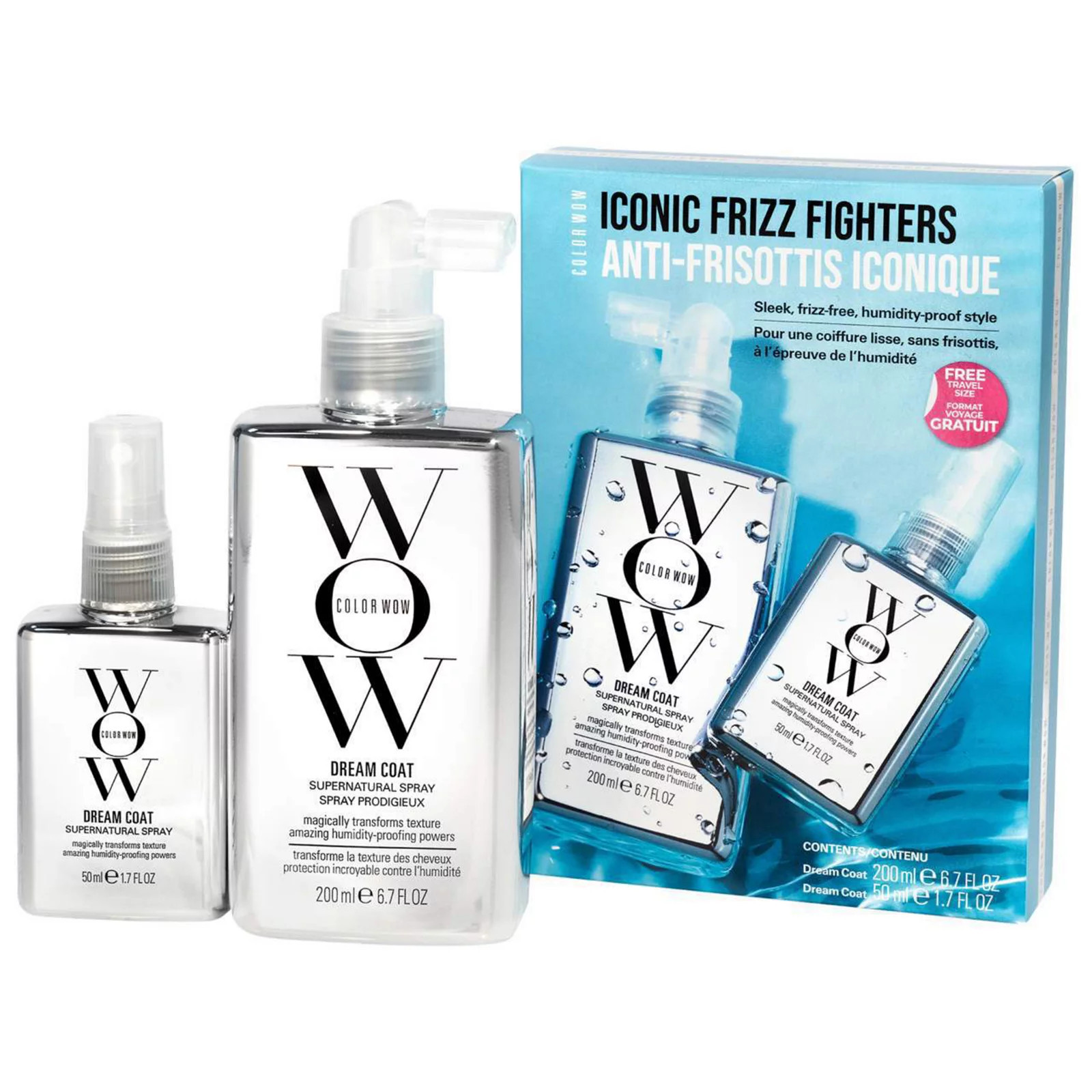COLOR WOW Dream Coat Iconic Frizz Fighters Hair Duo Value Set, None | Kohl's