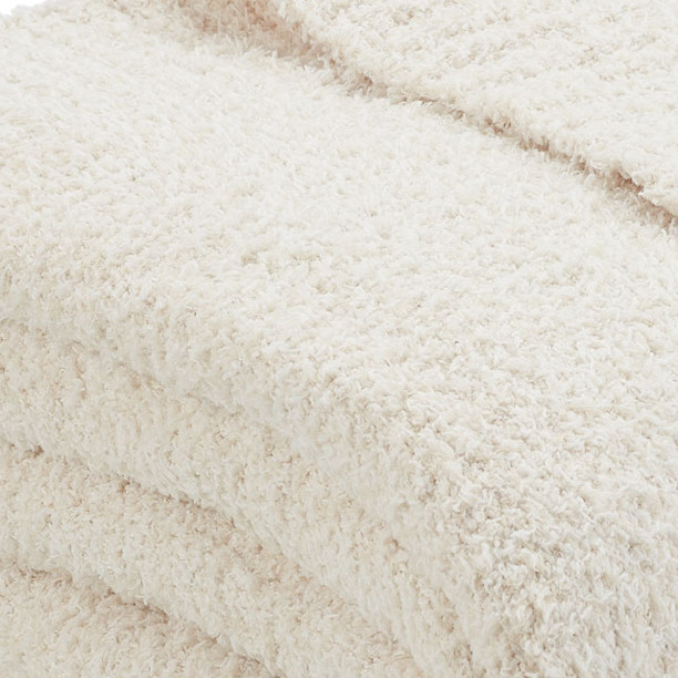 Better Homes & Gardens Cozy Knit Throw, 50"x72", Cream | Walmart (US)