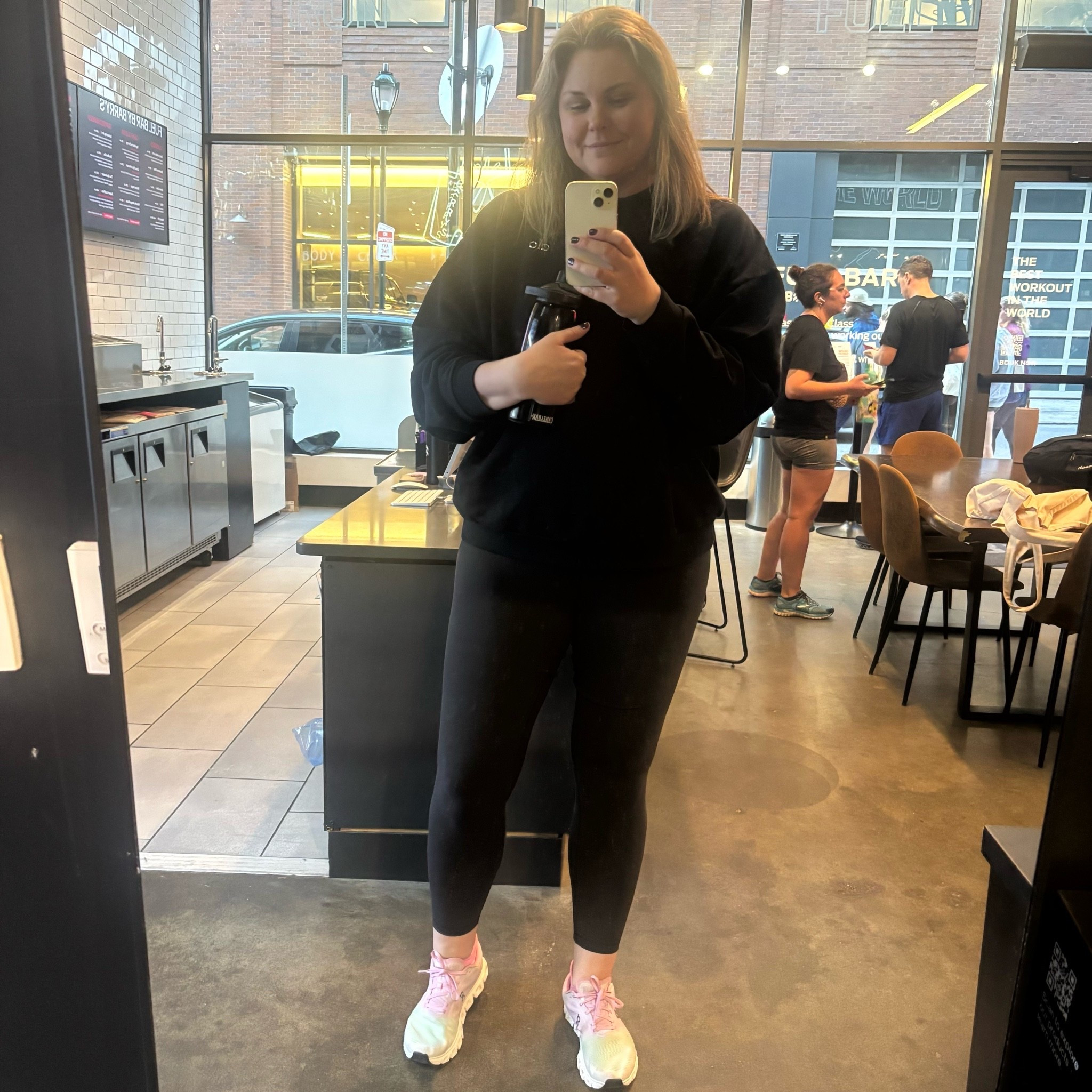 Today’s Barry’s sweatfit 💪🏼