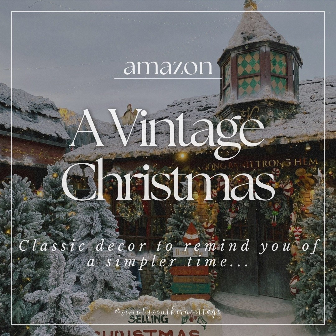 A Vintage Christmas - Classic decor to remind you of a simpler time 

Amazon, Amazon home, Amazon home decor, seasonal home, seasonal home decor, holiday home decor, holiday home decor inspo, Christmas, Christmas decor, Christmas home decor, gift guide, gift ideas, wall art, elf on the shelf, Christmas trees, stockings, holiday pillows, bubble lights, Christmas tree star, wreath, mugs 




#LTKOver40 #LTKHome #LTKSeasonal