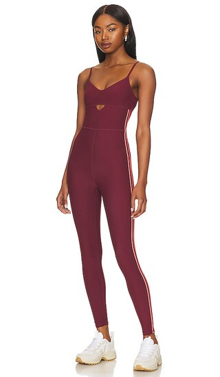 Academy Gia Catsuit in Mulberry | Revolve Clothing (Global)