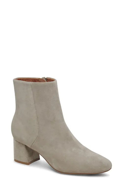 Blondo Alida Waterproof Bootie in Fallen Rock Suede at Nordstrom, Size 5.5 | Nordstrom