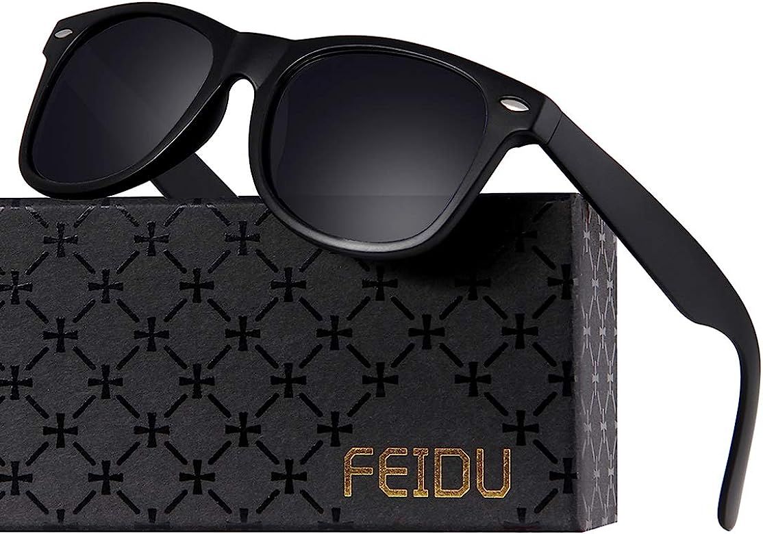 Polarized Sunglasses for Men Retro - FEIDU Polarized Retro Sunglasses for Men FD2149 | Amazon (US)
