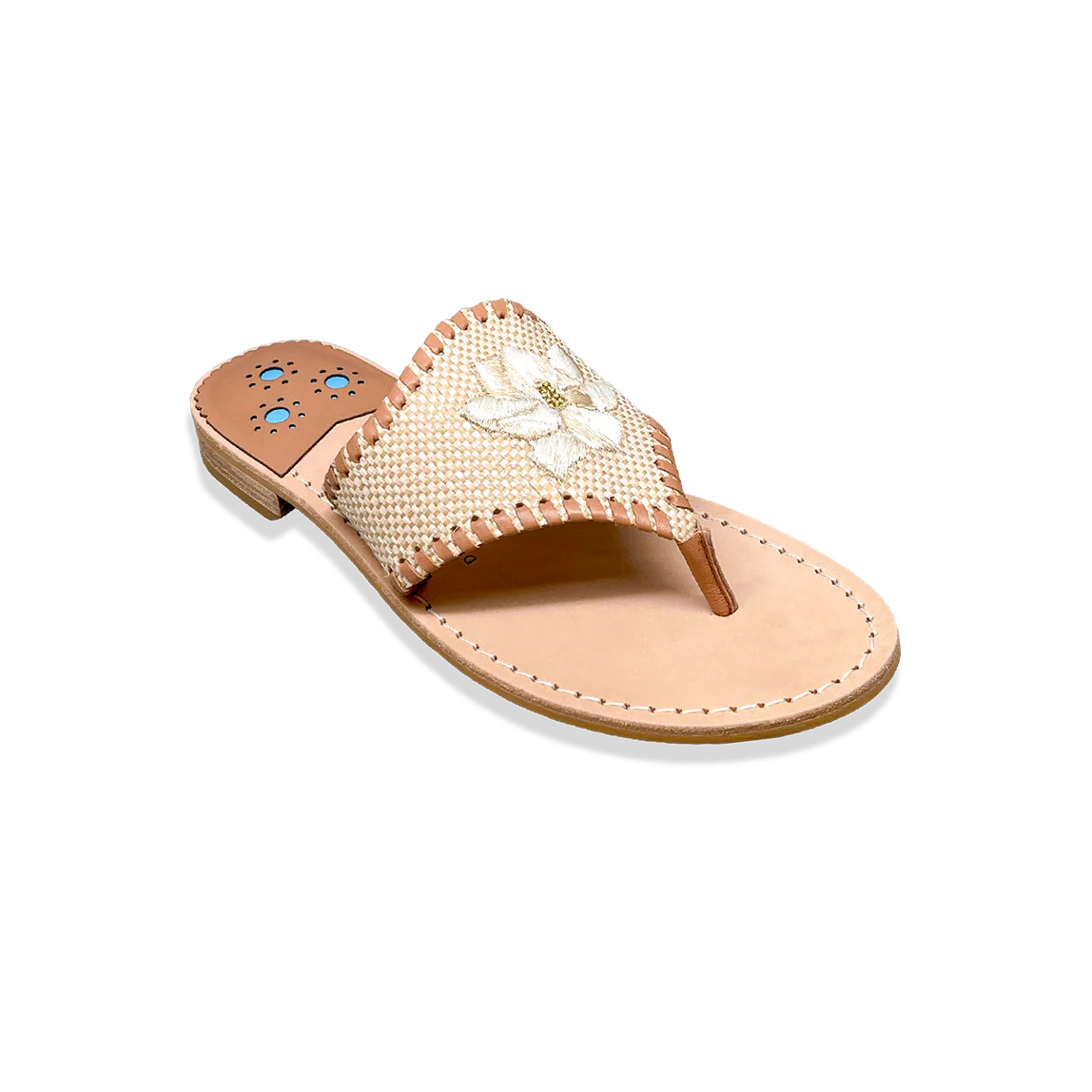 Draper James Magnolia Embroidery Sandal | Jack Rogers