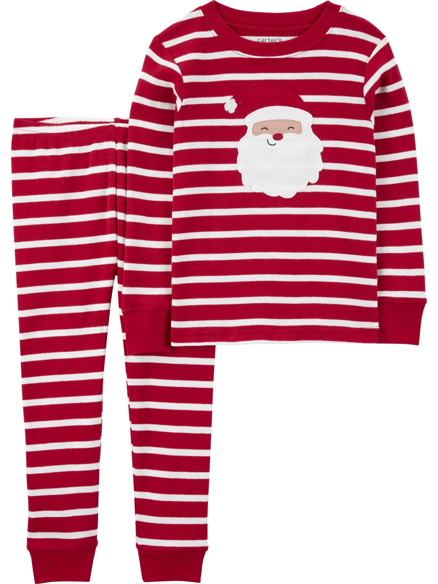 Carter's Child of Mine Toddler Holiday Pajama Set, 2-Piece, Sizes 12M-5T | Walmart (US)