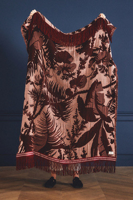 House of Hackney Jacquard Throw Blanket | Anthropologie (US)