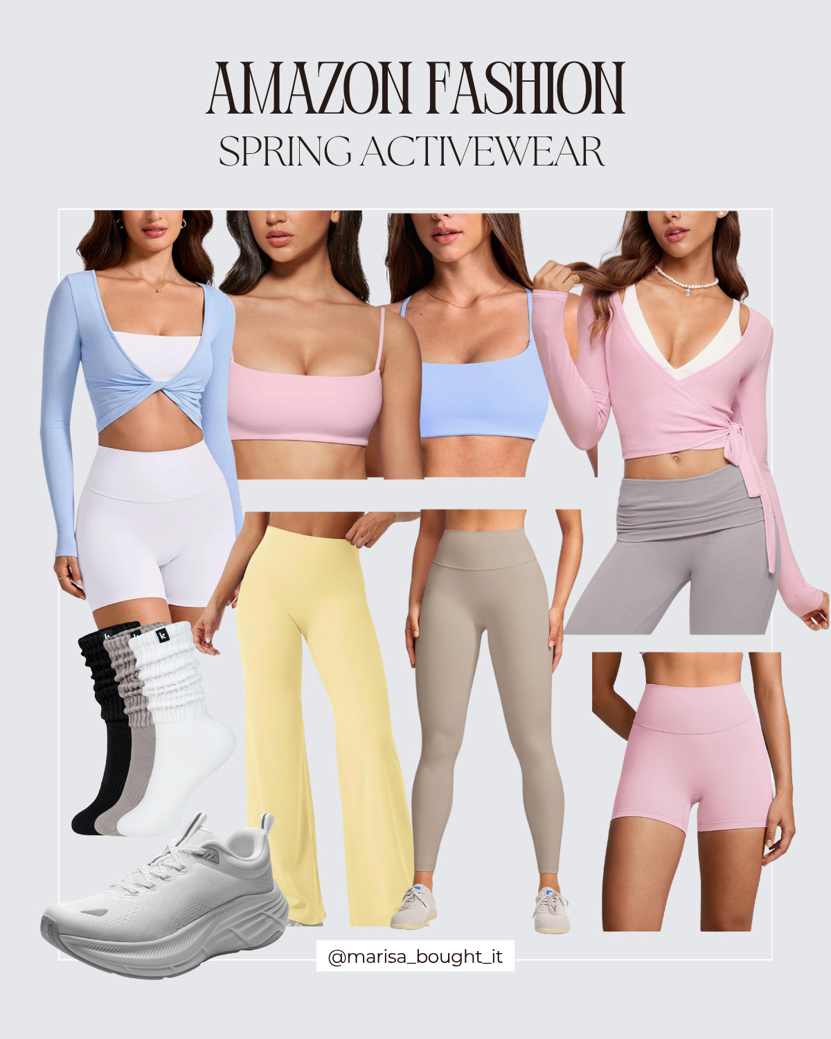 Elevate your activewear game with these stylish leggings and tops!

Save this pin for outfit inspo & tap to shop 🌷✨

I earn commissions from qualifying purchases.

#AmazonActivewear #SpringStyleRefresh #WorkoutWearEssentials #AthleisureLook #FitnessFashion #ActivewearStyle #LeggingsLove #SpringFitnessFits
 

 #LTKootd #LTKSeasonal