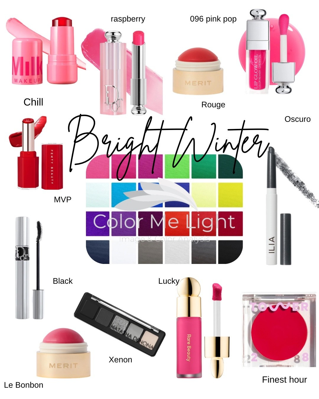 Bright winter makeup! 

#LTKBeauty