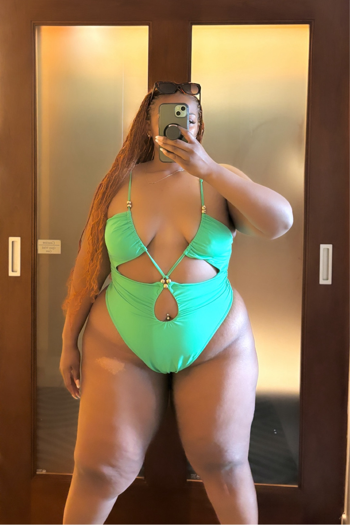 Pretty Little Things Swimsuit💚💚

Plus Green Bead Detail Ruched Cut Out Swimsuit
Size 18

#LTKTravel #LTKPlusSize