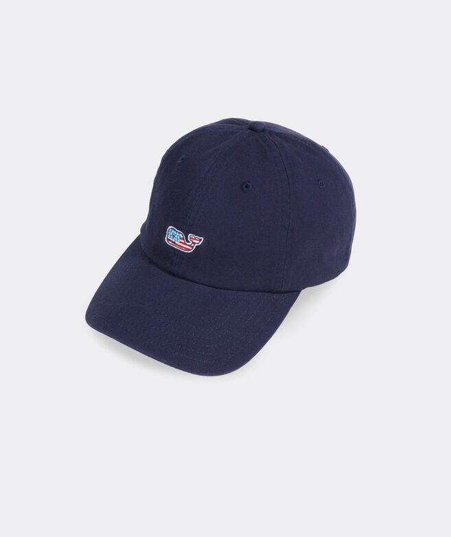Flag Whale Classic Baseball Hat | vineyard vines