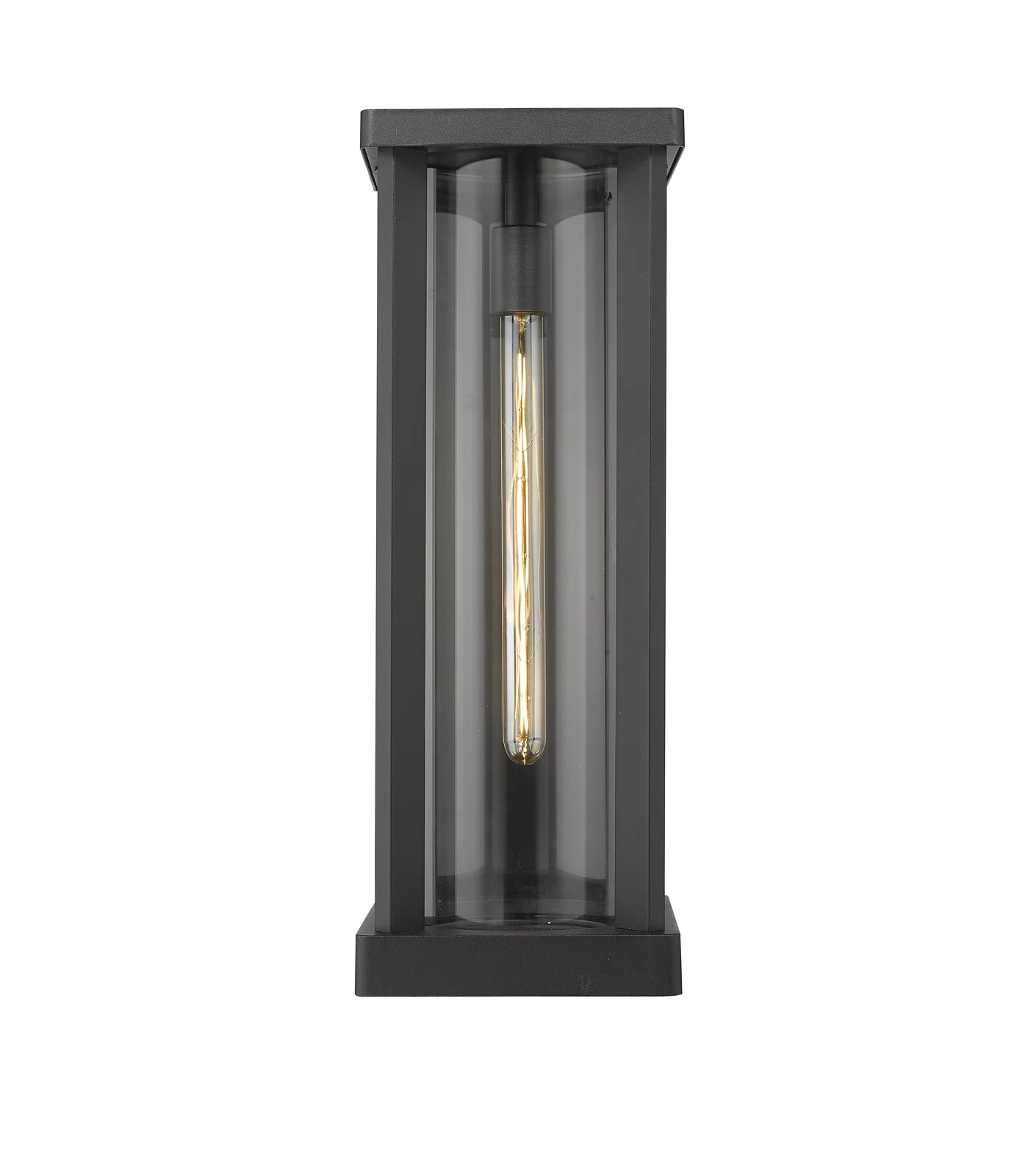 Adrian Black Outdoor Flush Mount | Wayfair North America