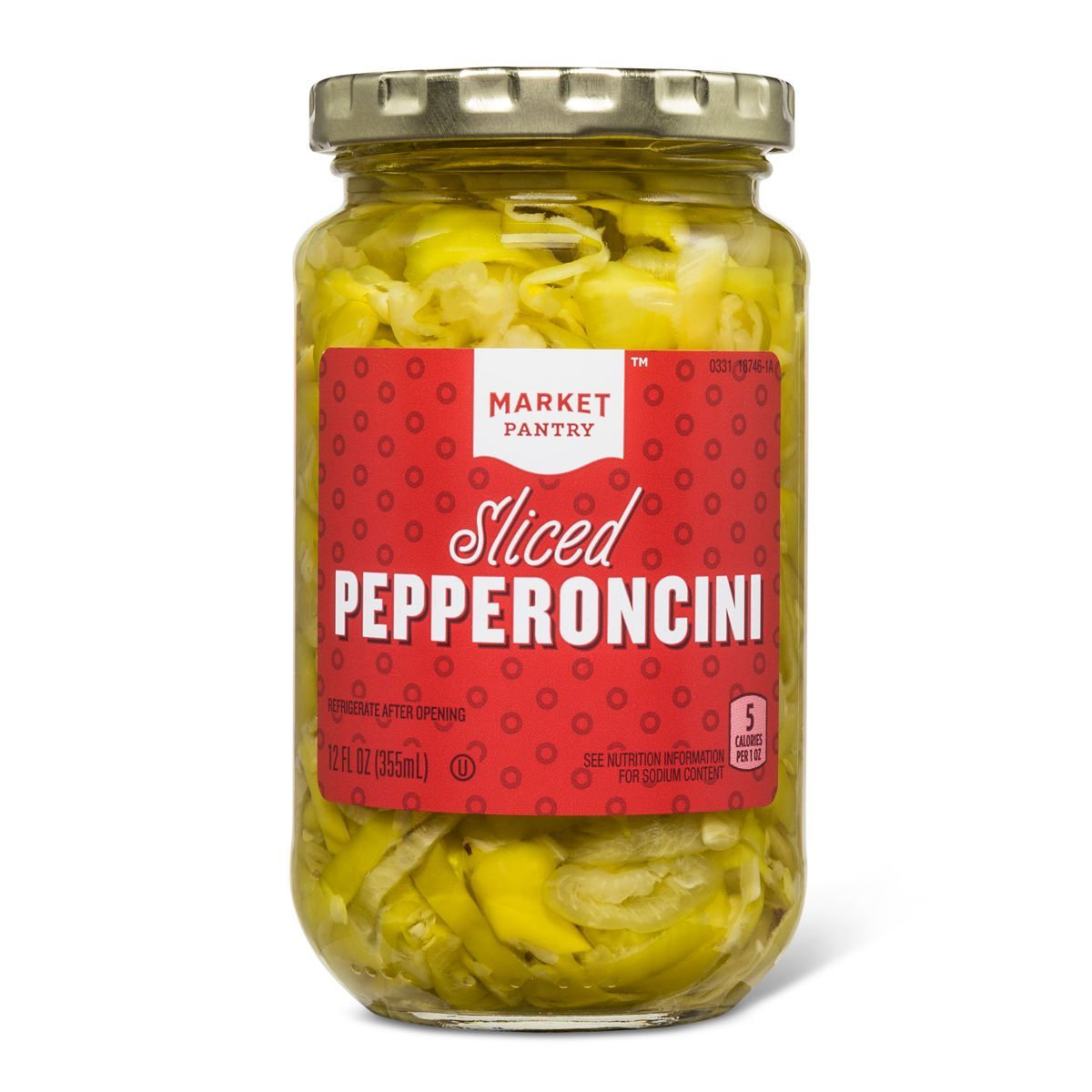 Sliced Pepperoncinis 12 fl oz - Market Pantry™ | Target
