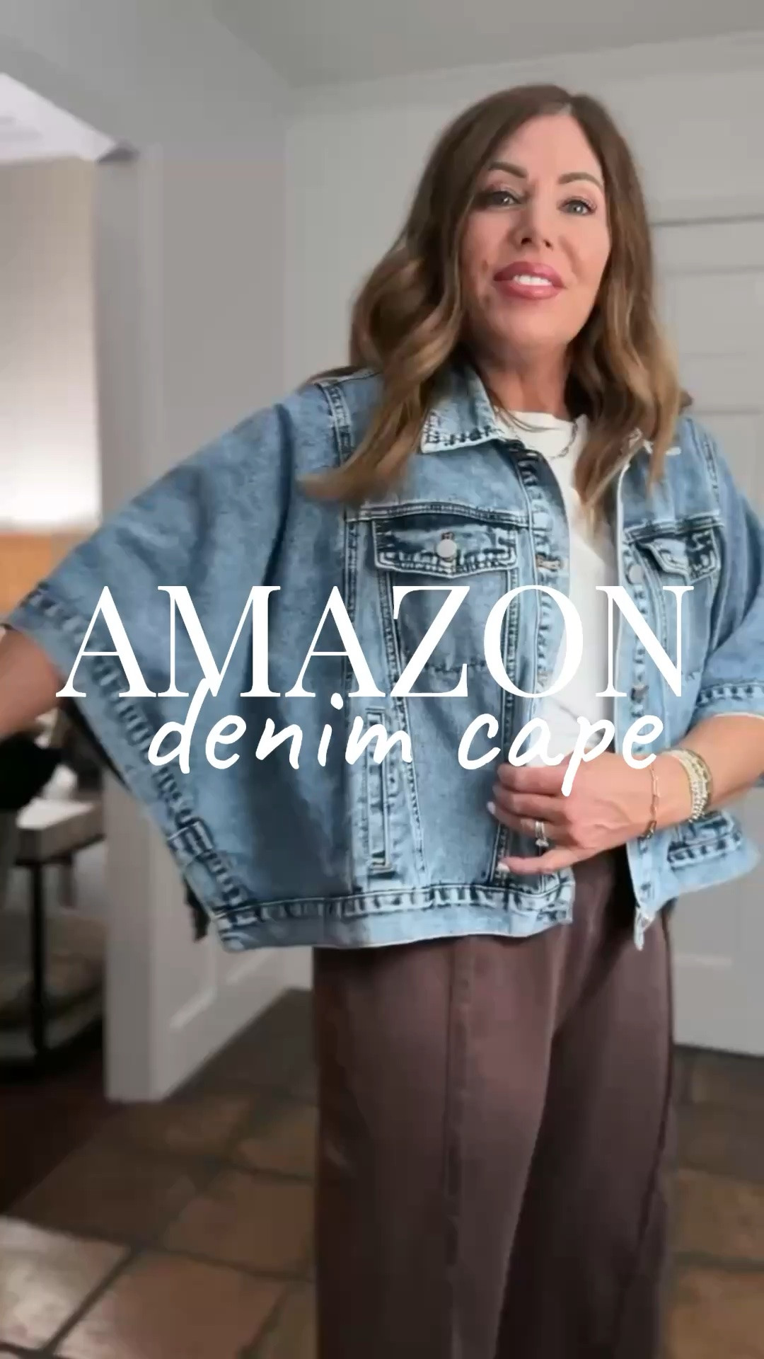 Under $40🚨 You can style them with all different types of pants, sweatpants, jeans, skirts, and more! The perfect layering piece to transition into spring

 They are great quality. They come in several colors and they are the cutest cape style. I did size up to a large because I wanted to make sure the arms draped the way it showed in the pictures. I’m wearing the light blue and the navy.

#LTKMidsize #LTKOver40 #LTKgrwm
