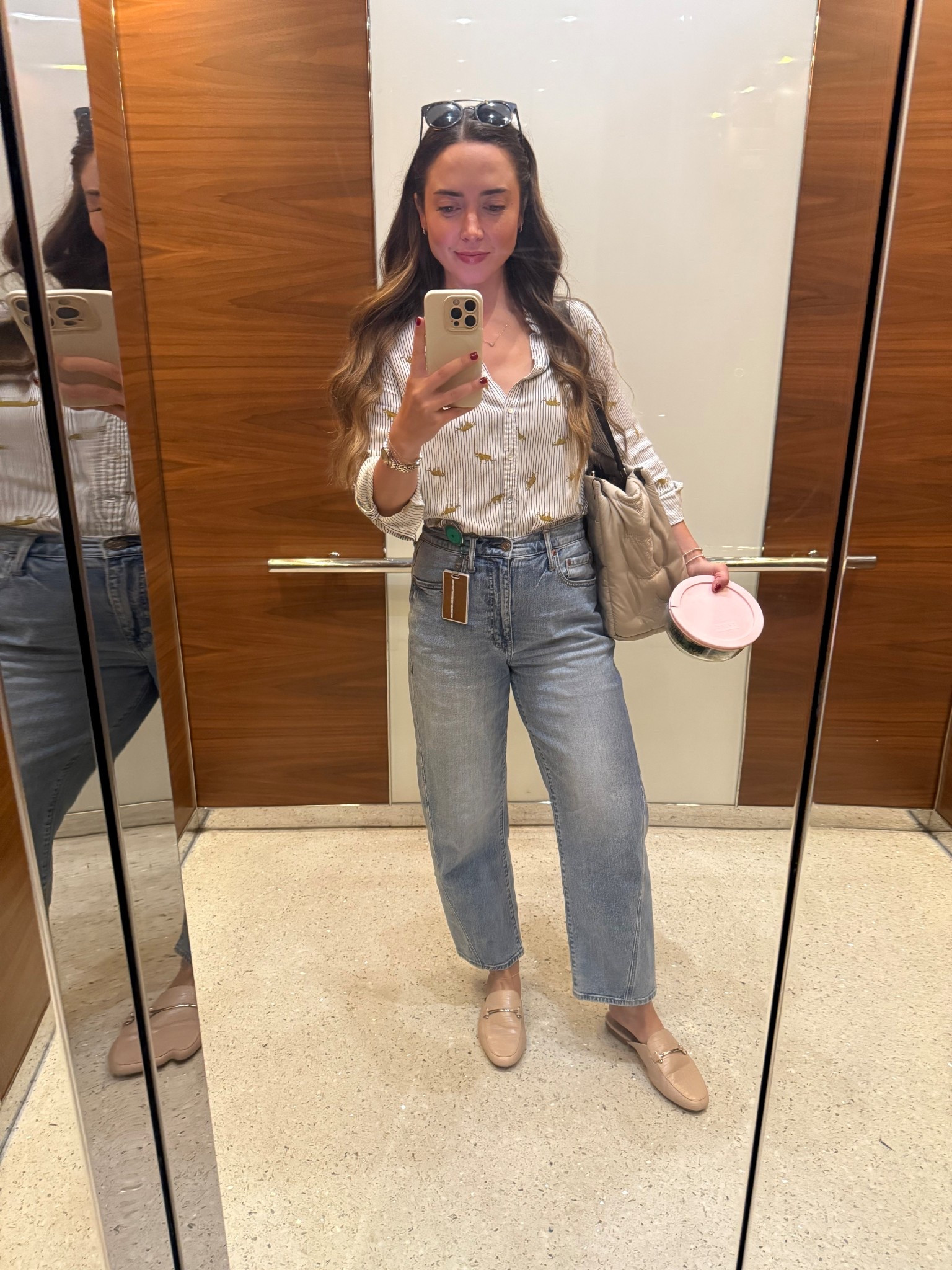 Work fit. These barrel jeans are my fav!

#LTKWorkwear #LTKStyleTip #LTKShoeCrush