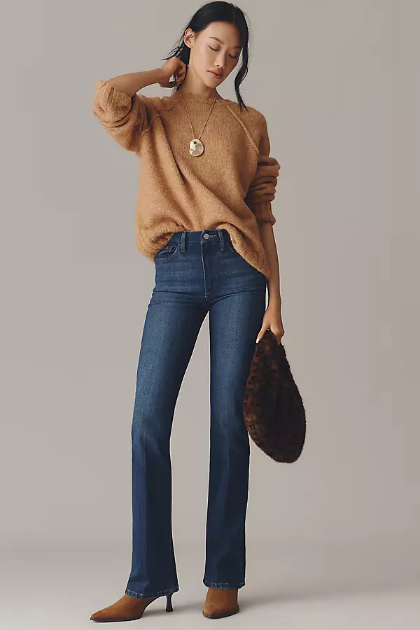 The Hi Honey Mid-Rise Bootcut Jeans | Anthropologie (US)