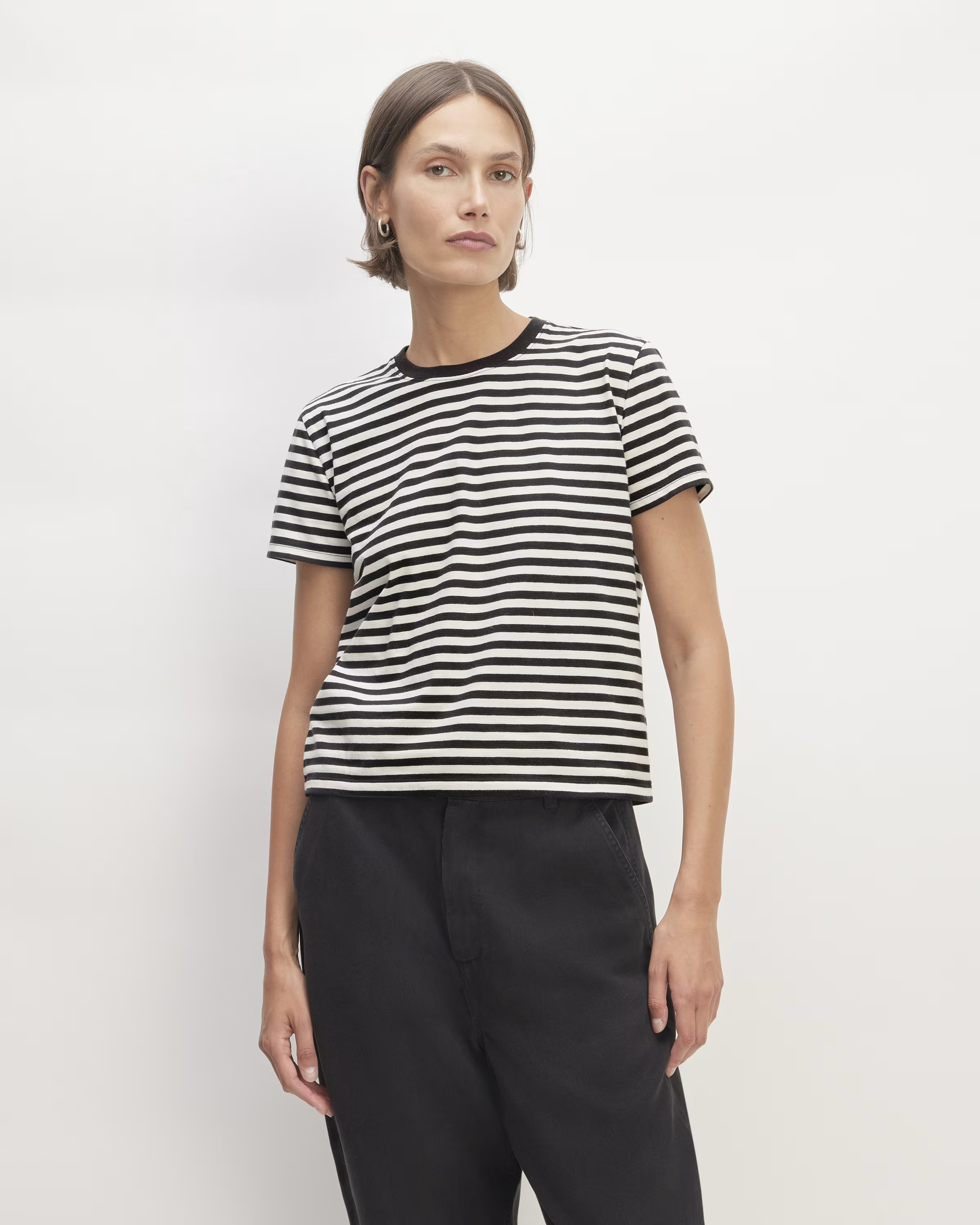 The Organic Cotton Box-Cut Tee | Everlane