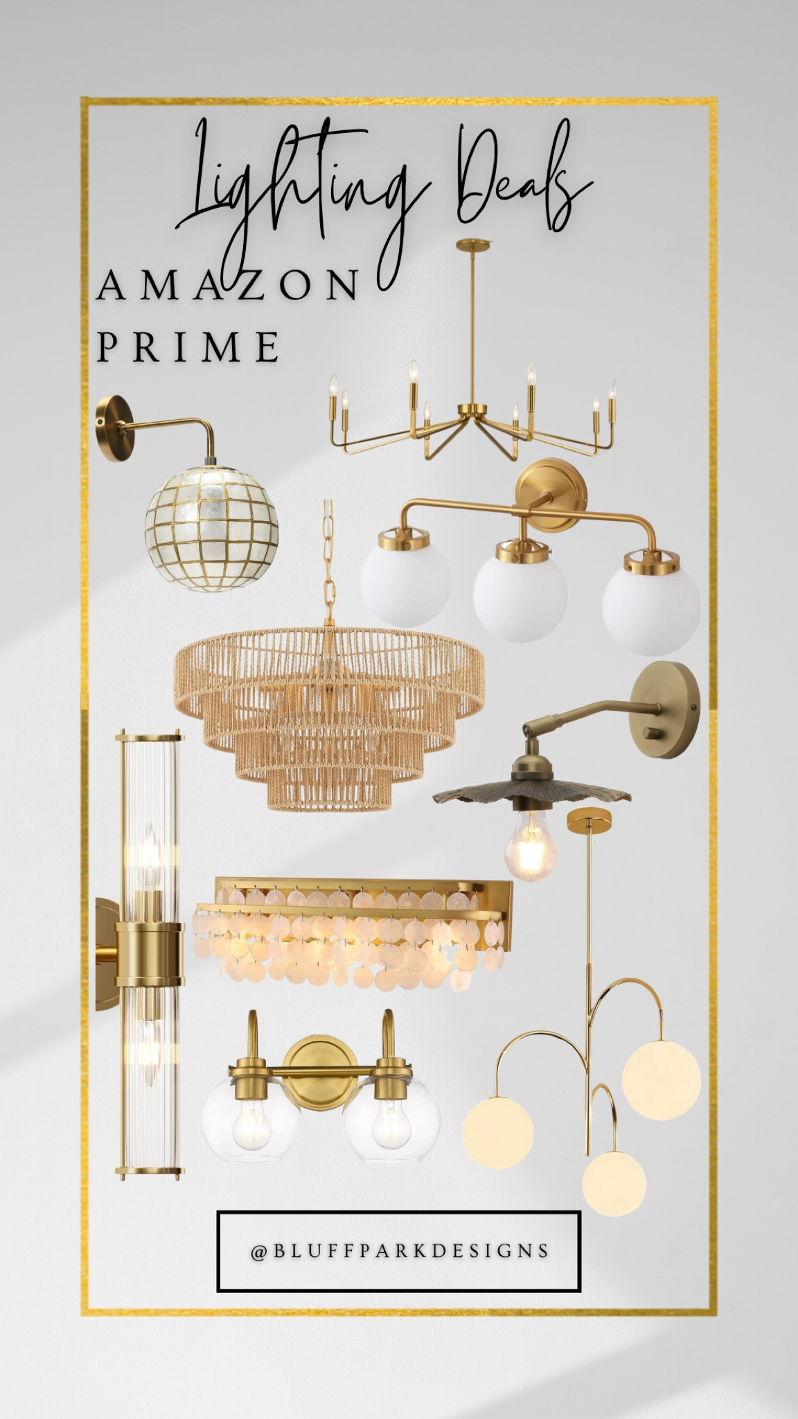 •Amazon Prime Day Deals Lighting-Gold Edition•

Light, Lighting, Wall Sconce, Pendant Light, Chandelier, Design, Interior Design, Lighting Design, Interior Lighting, Bathroom Lighting, Dining Room Lighting, Picture Light, Amazon, Amazon Prime, Prime Deals, Prime Day Deals, Sale, On Sale, Shop

#LTKHolidaySale #LTKxPrime #LTKsalealert