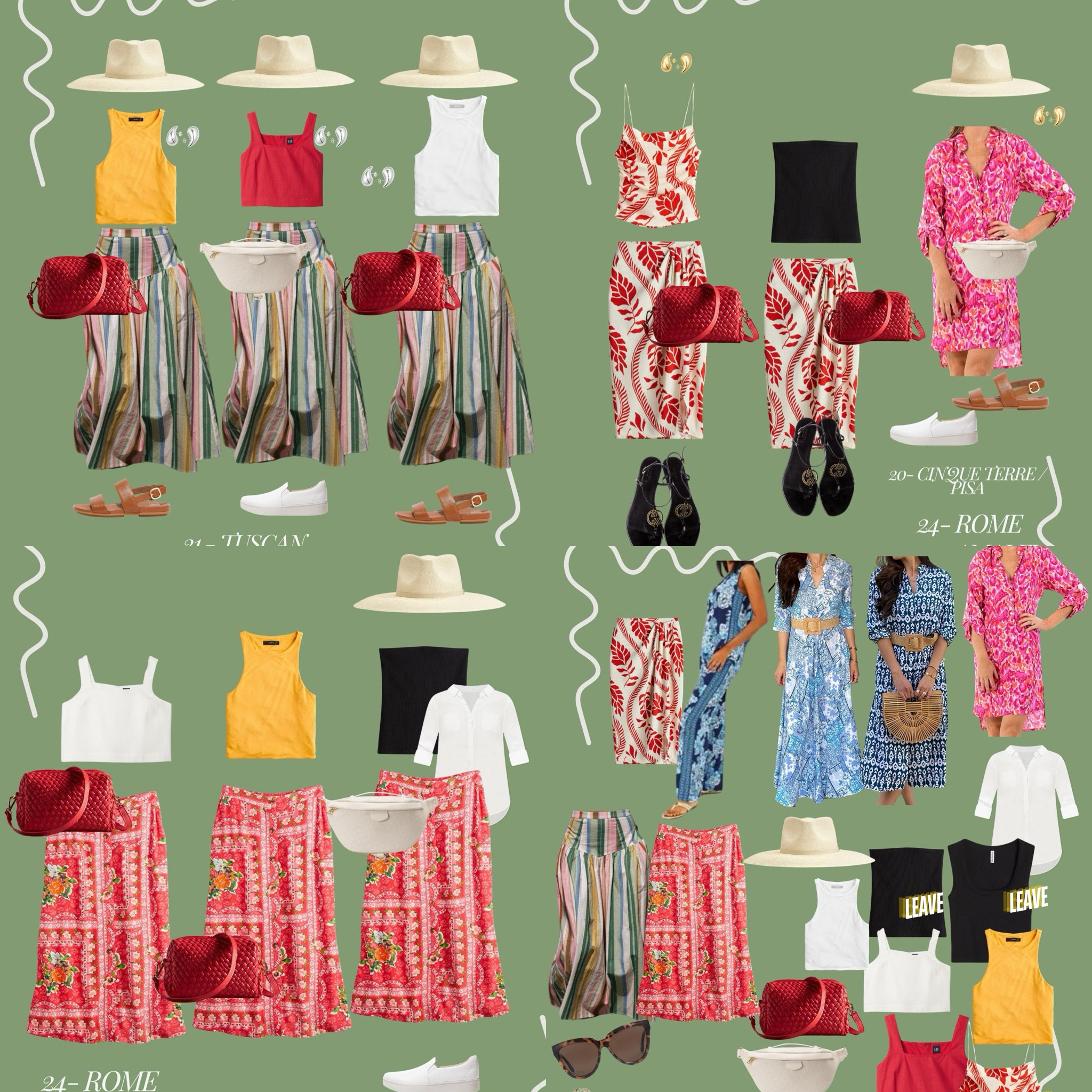 I am packing a carry-on for Italy and here are some of the items that I have planned! 

#LTKOver40 #LTKSwim #LTKTravel