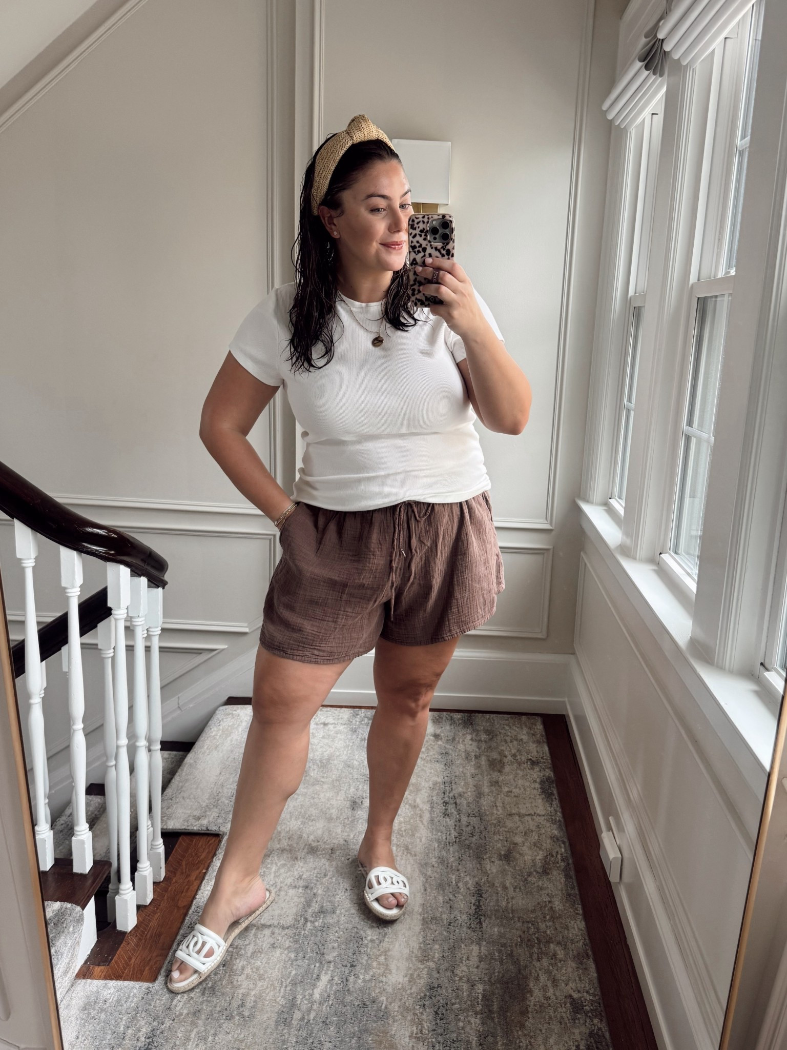 Wearing size XXL Tall in shirt, XXL in shorts. Use CARALYNMIRAND at Loopy cases. Use CARALYNM at Cakes Body

#LTKStyleTip #LTKMidsize #LTKSeasonal