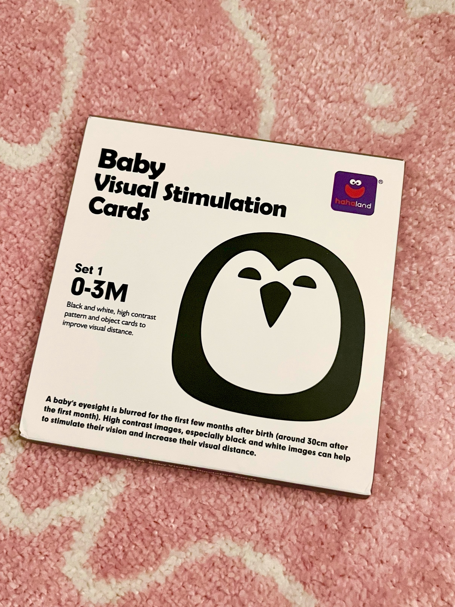 These cards are great for vision. We like to show her the card and move it around to ensure her eyes follow. This set came with 3 other sets that we will introduce as she gets older. 10/10 recommend 

#LTKfamily #LTKkids #LTKbaby