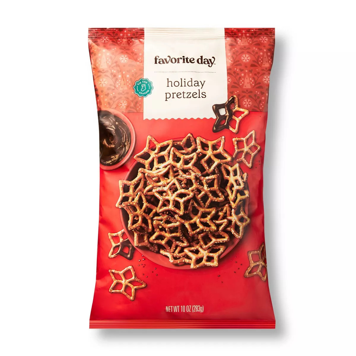 Holiday Snowflake Pretzels - 10oz - Favorite Day™ | Target