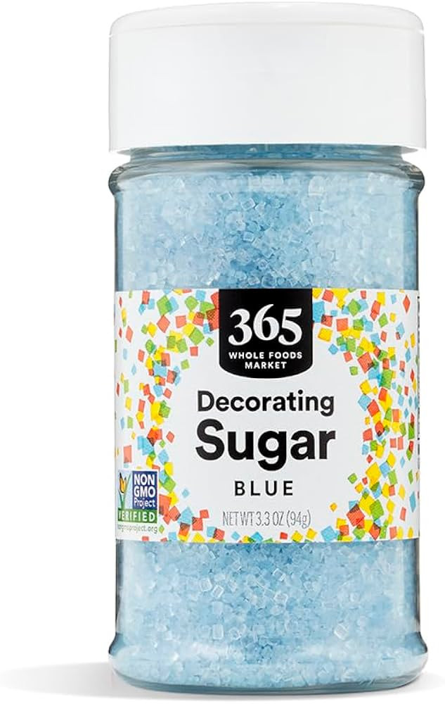 365 by Whole Foods Market, Blue Decorating Sugar, 3.3 Ounce | Amazon (US)