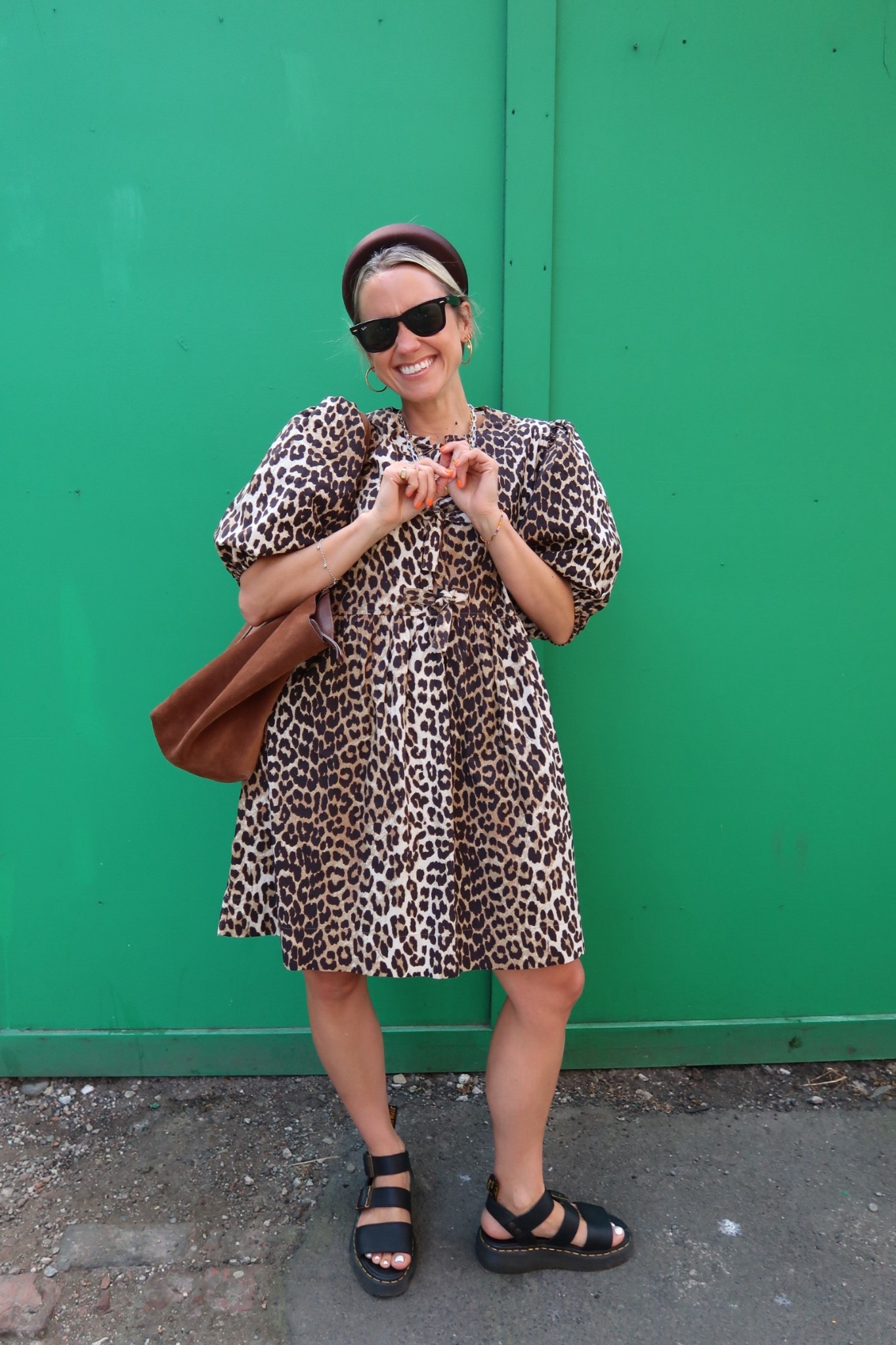 Ganni leopard print dress 

#LTKspring #LTKuk #LTKsummer