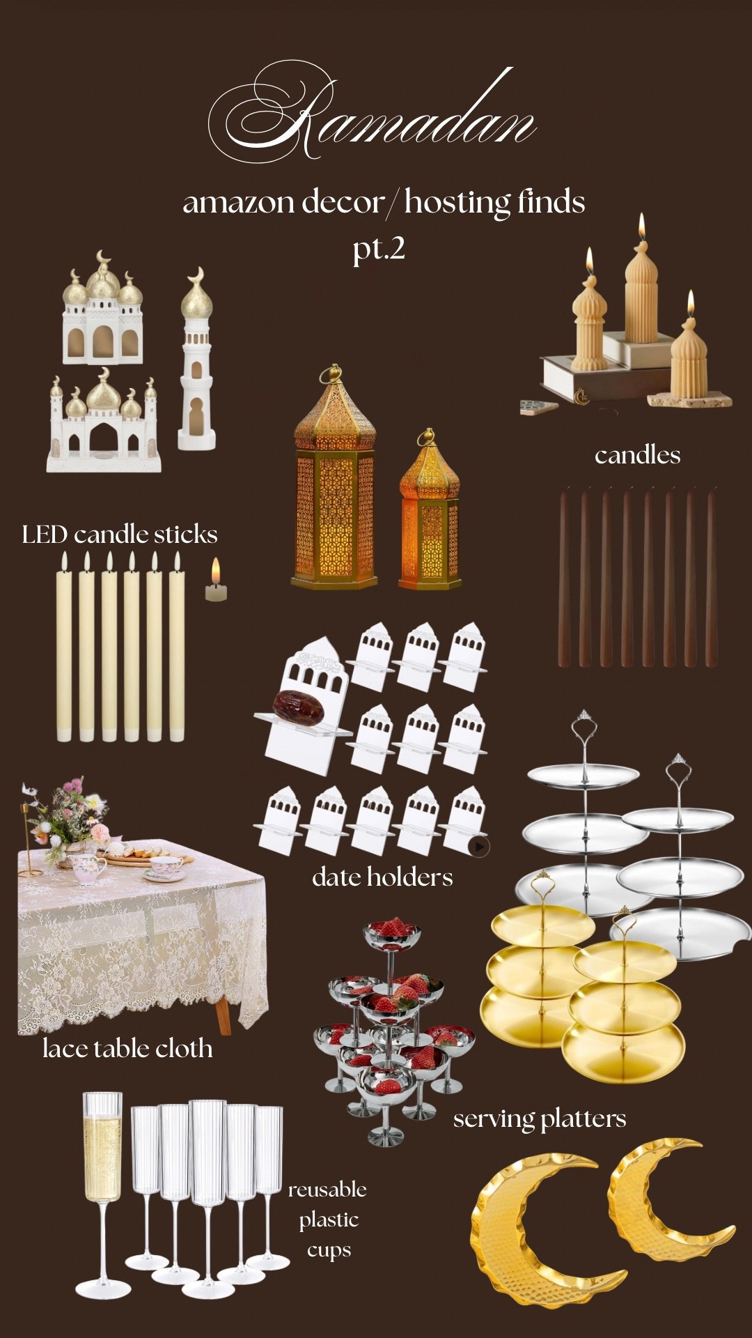 Ramadan favorites part 2 for home and hosting!🤎#LTKFindsUnder50

#LTKSeasonal #LTKHome