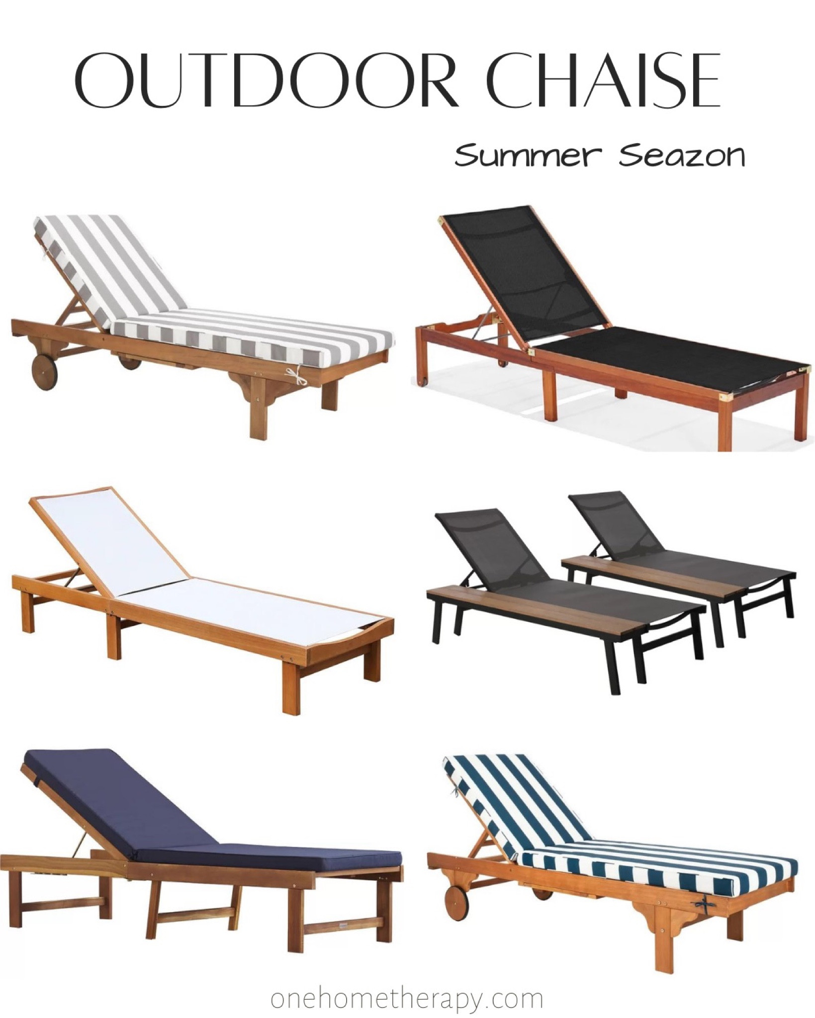 Different types of chaise lounge hot sale