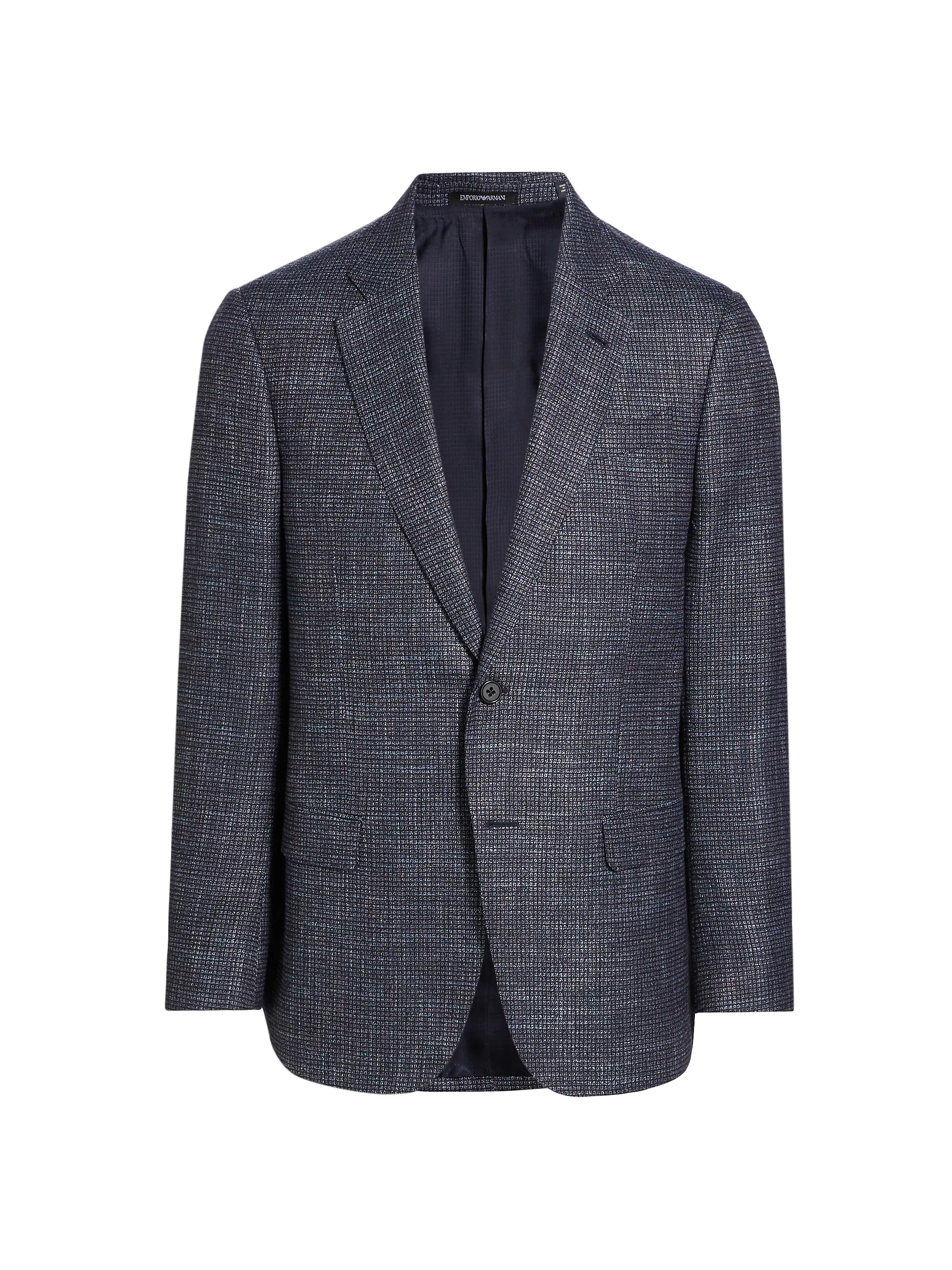 Wool-Blend Single-Breasted Blazer | Saks Fifth Avenue