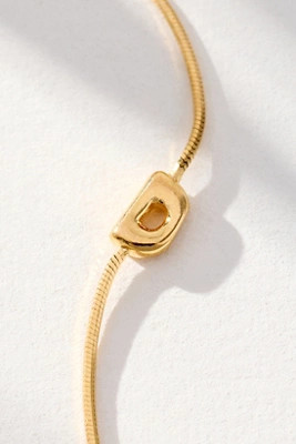 Barely There Bubble Monogram Necklace | Anthropologie (US)