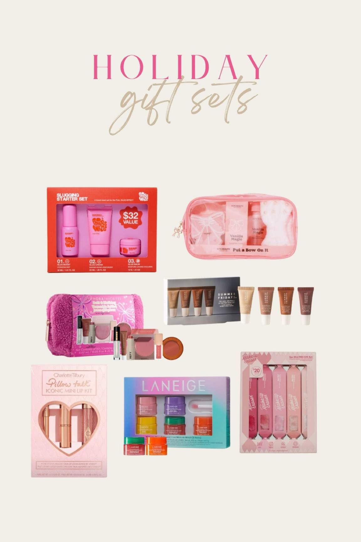 Holiday Gift Sets 

#LTKSeasonal #LTKGiftGuide #LTKHoliday